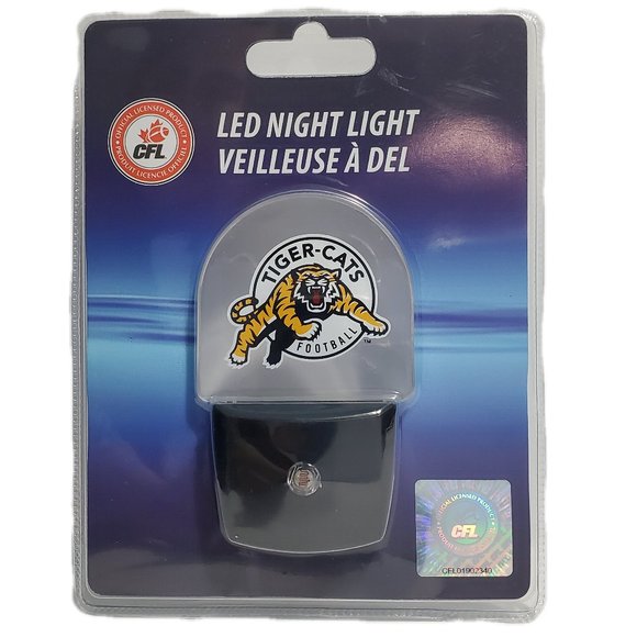 CFL Hamilton Tiger-Cats LED Night Light - NEW - - Picture 1 of 5